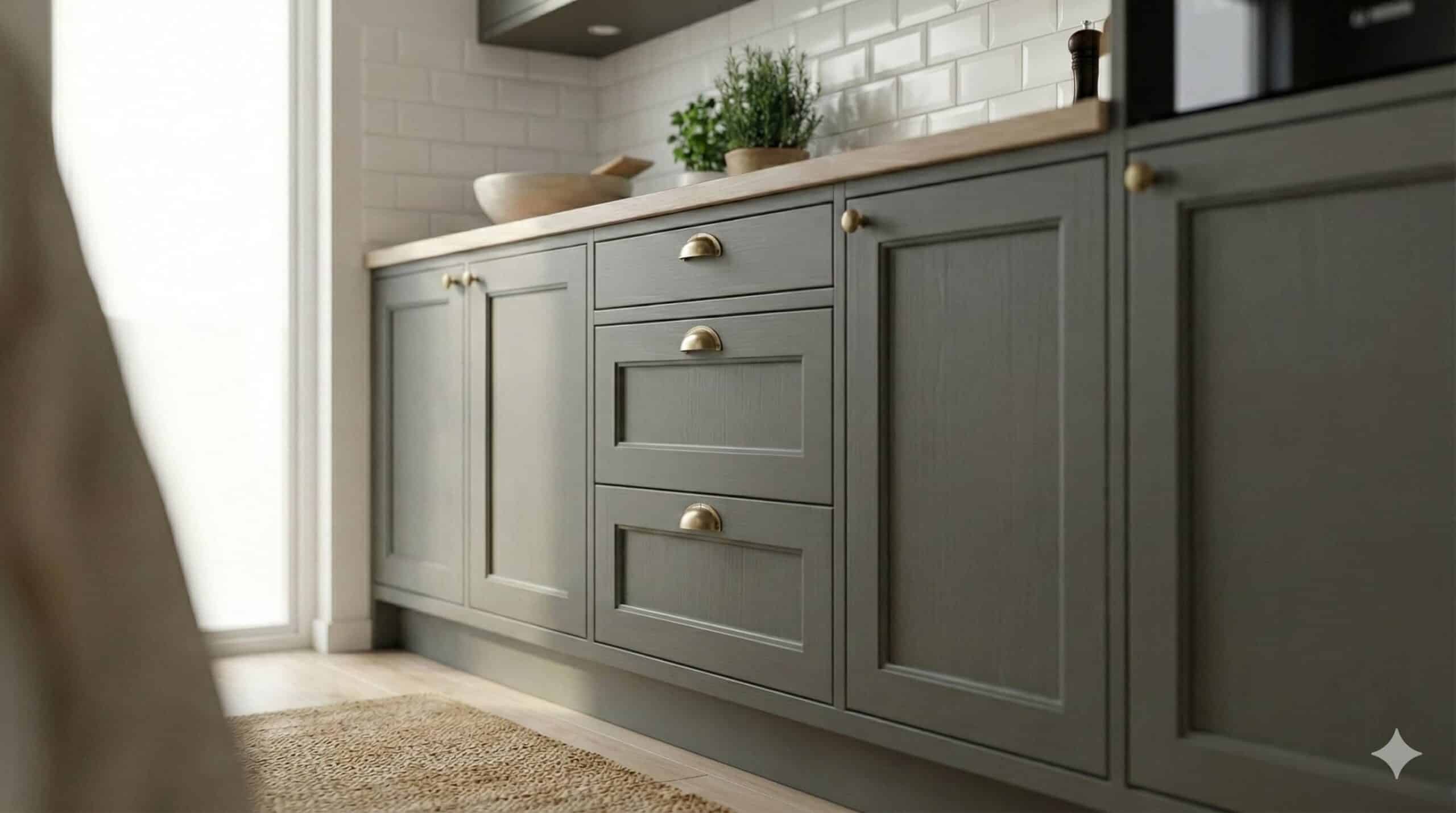 Kitchen Cabinet Paint Earthy Track scaled