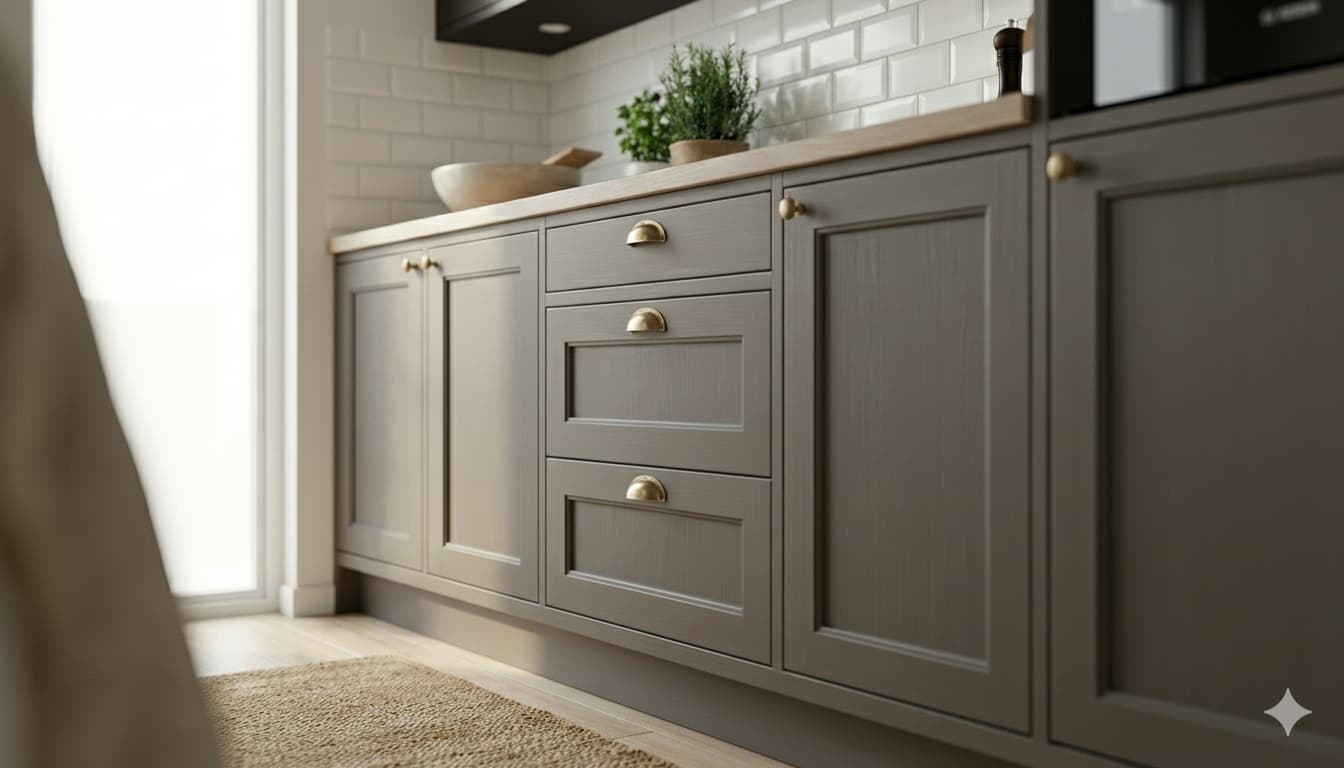 Kitchen Cabinet Paint Mudstone