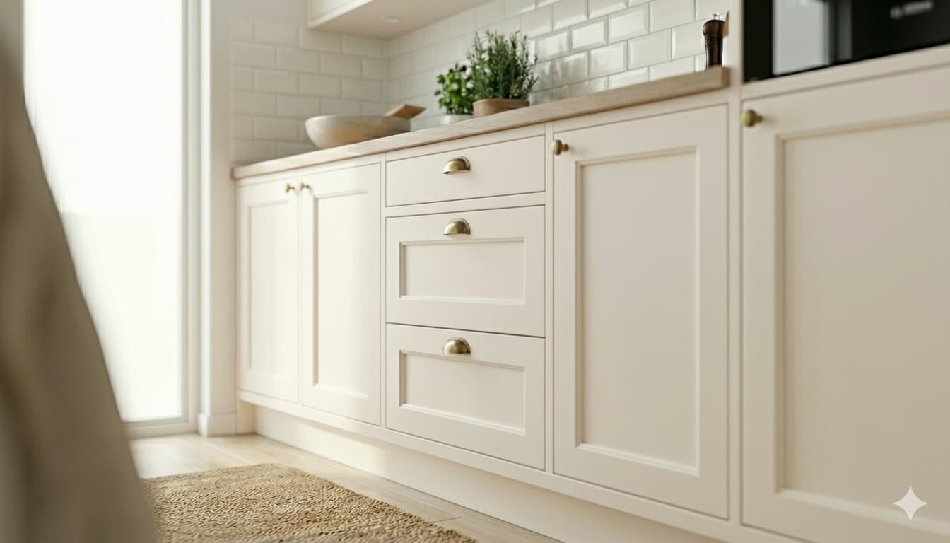 Kitchen Cabinet Paint Vanishing Point