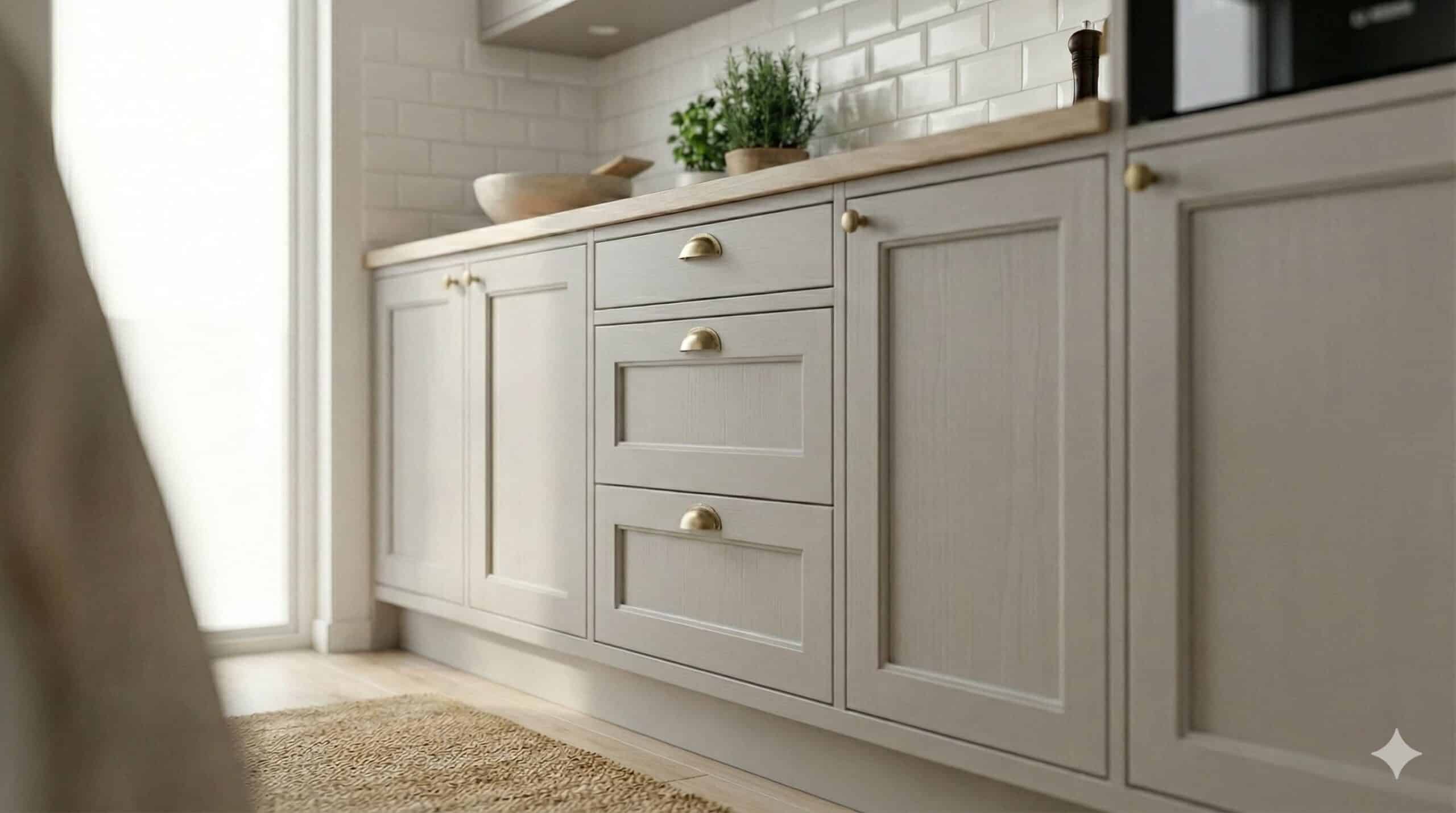 Kitchen Cabinet Paint Victorian Taupe scaled