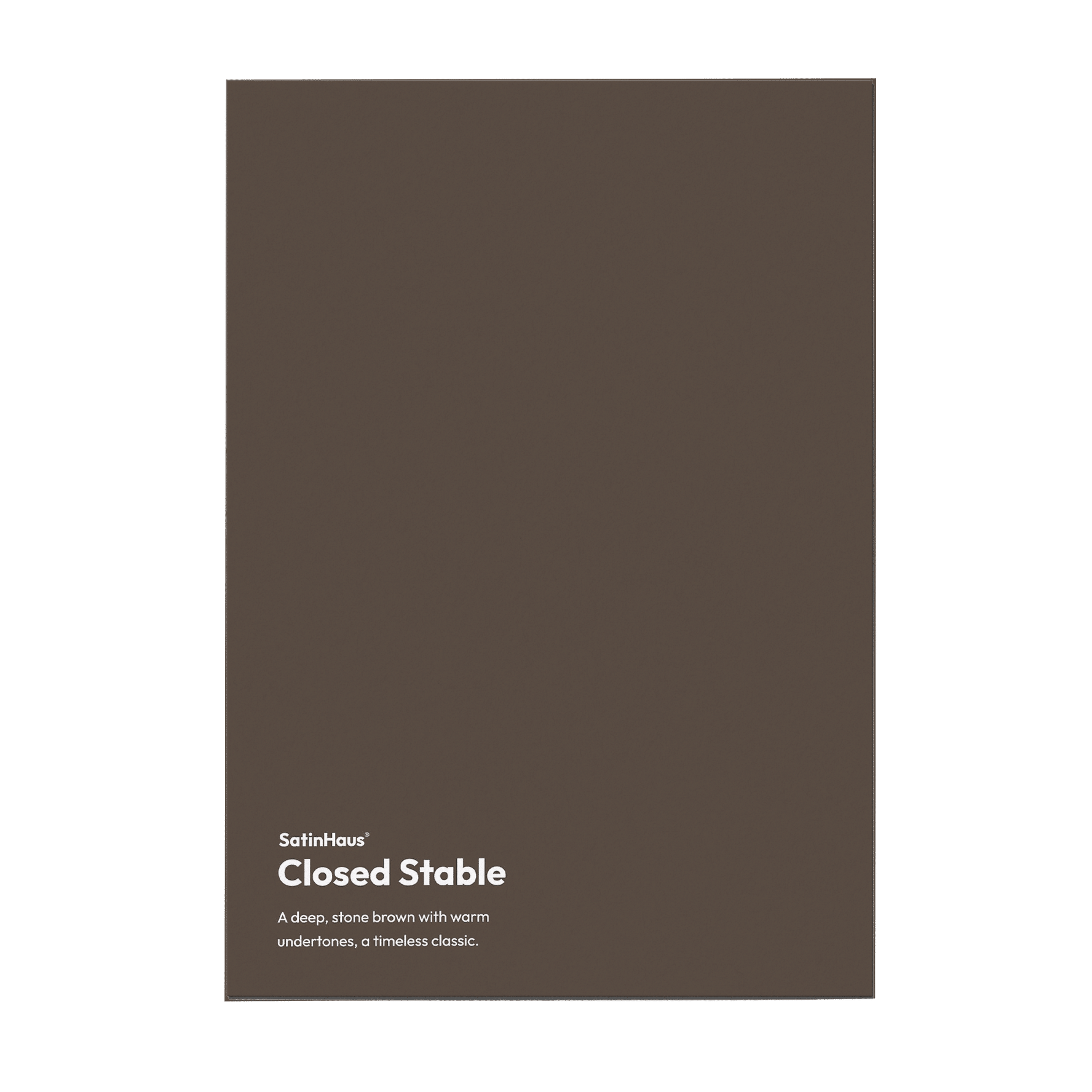 Closed Stable Sample - Image 1