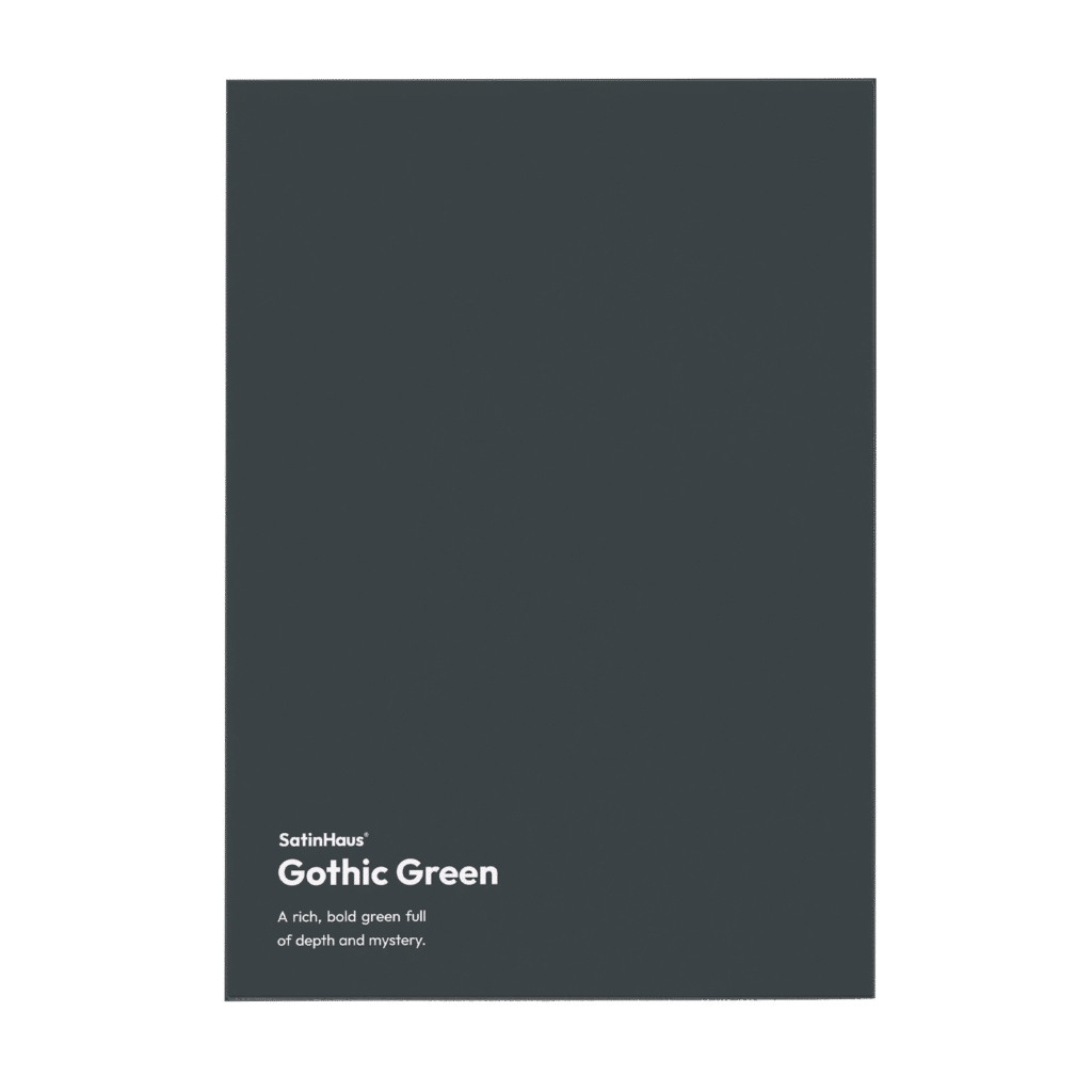 Order Sample 23 Gothic Green Sample