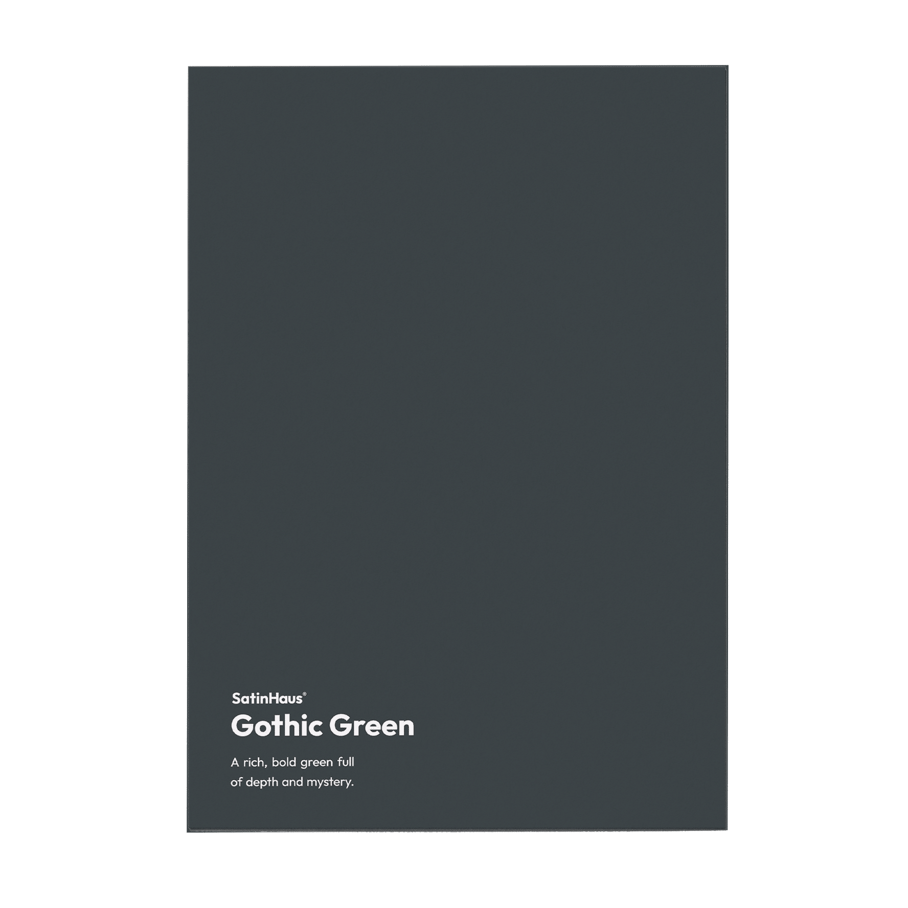 Gothic Green Sample - Image 1